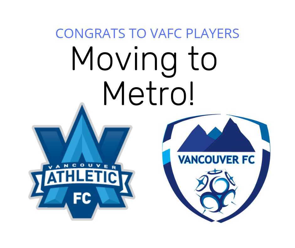 VAFC players to Metro
